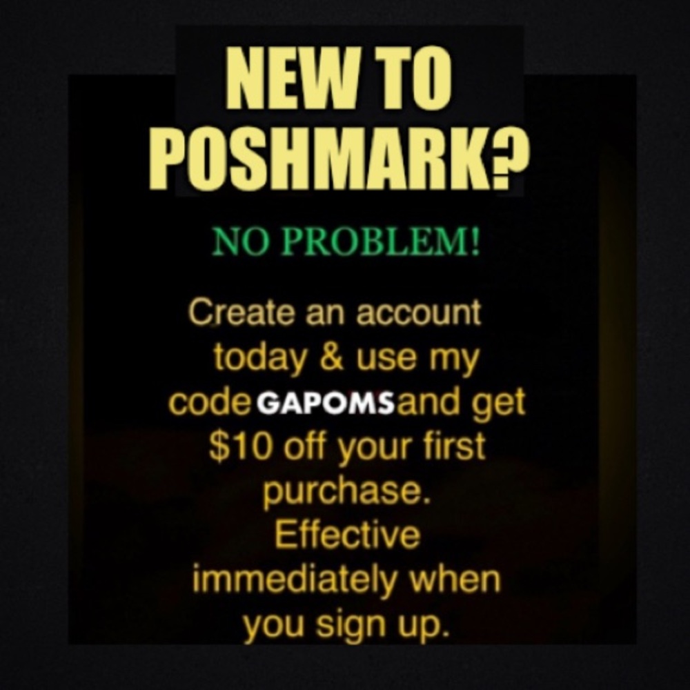 New to Poshmark? Use my code gapoms for $10 off